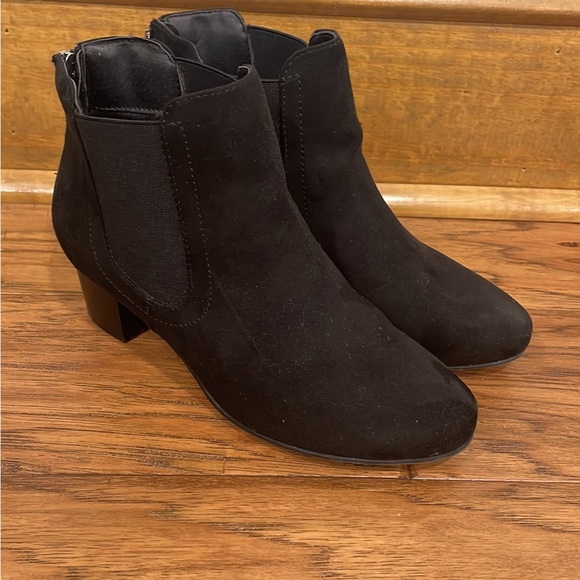Sophie Taylor black ankle boots size 4 - Picture 1 of 4